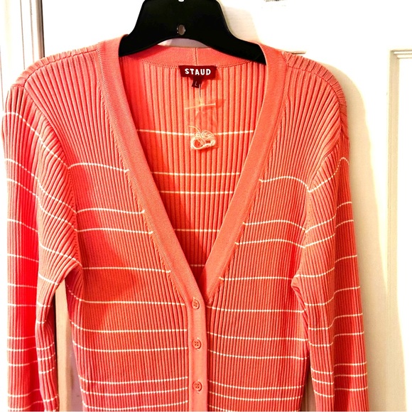 STAUD- Long Sleeve Sweater Dress, Size L - Picture 7 of 16